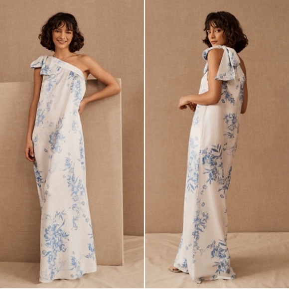 BHLDN Dresses & Skirts - BHLDN x Free People‎ Lanna Maxi Dress in white | Blue